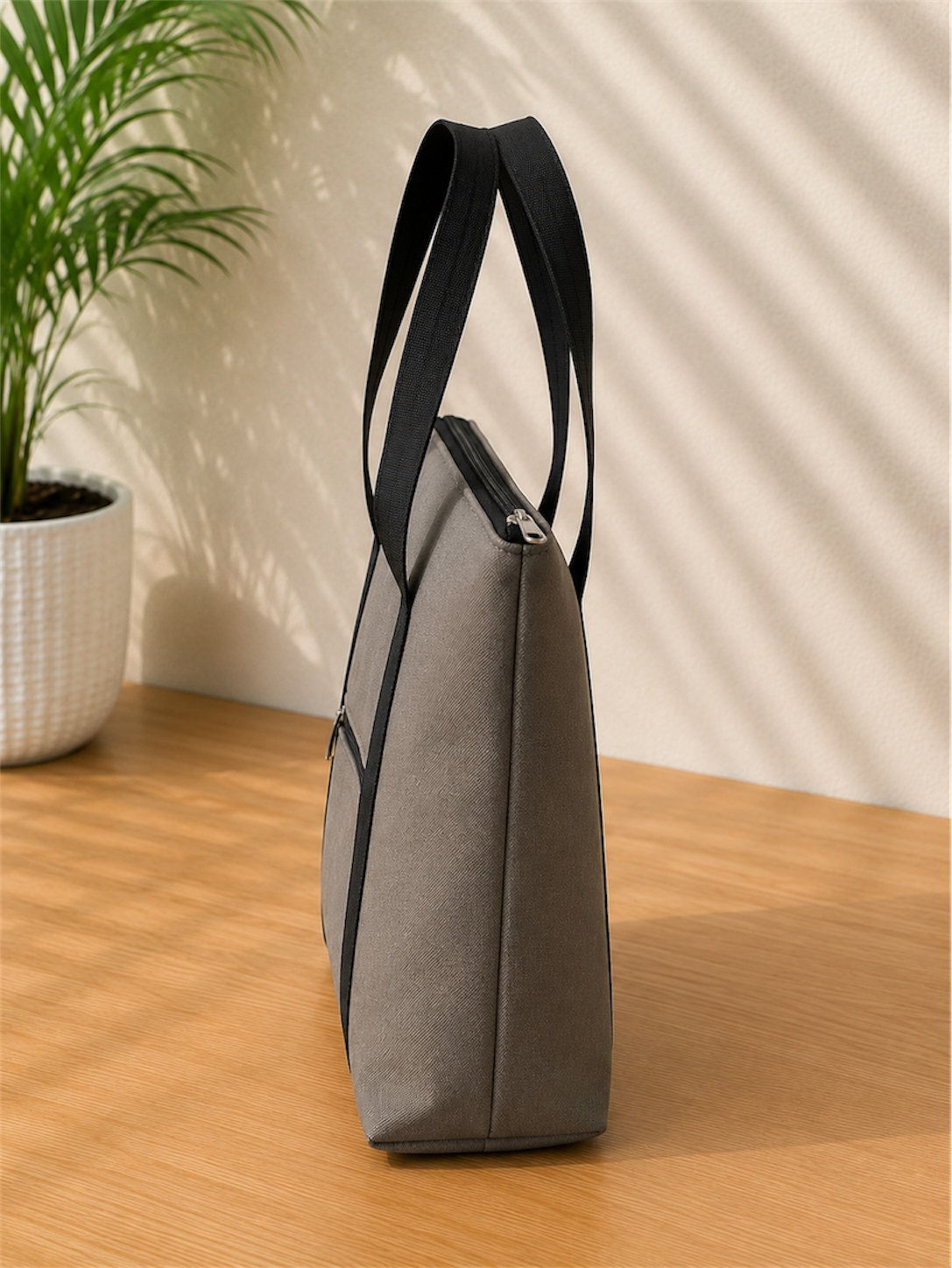 Ash Grey– Handmade Durable & Lightweight Bags by Aunties