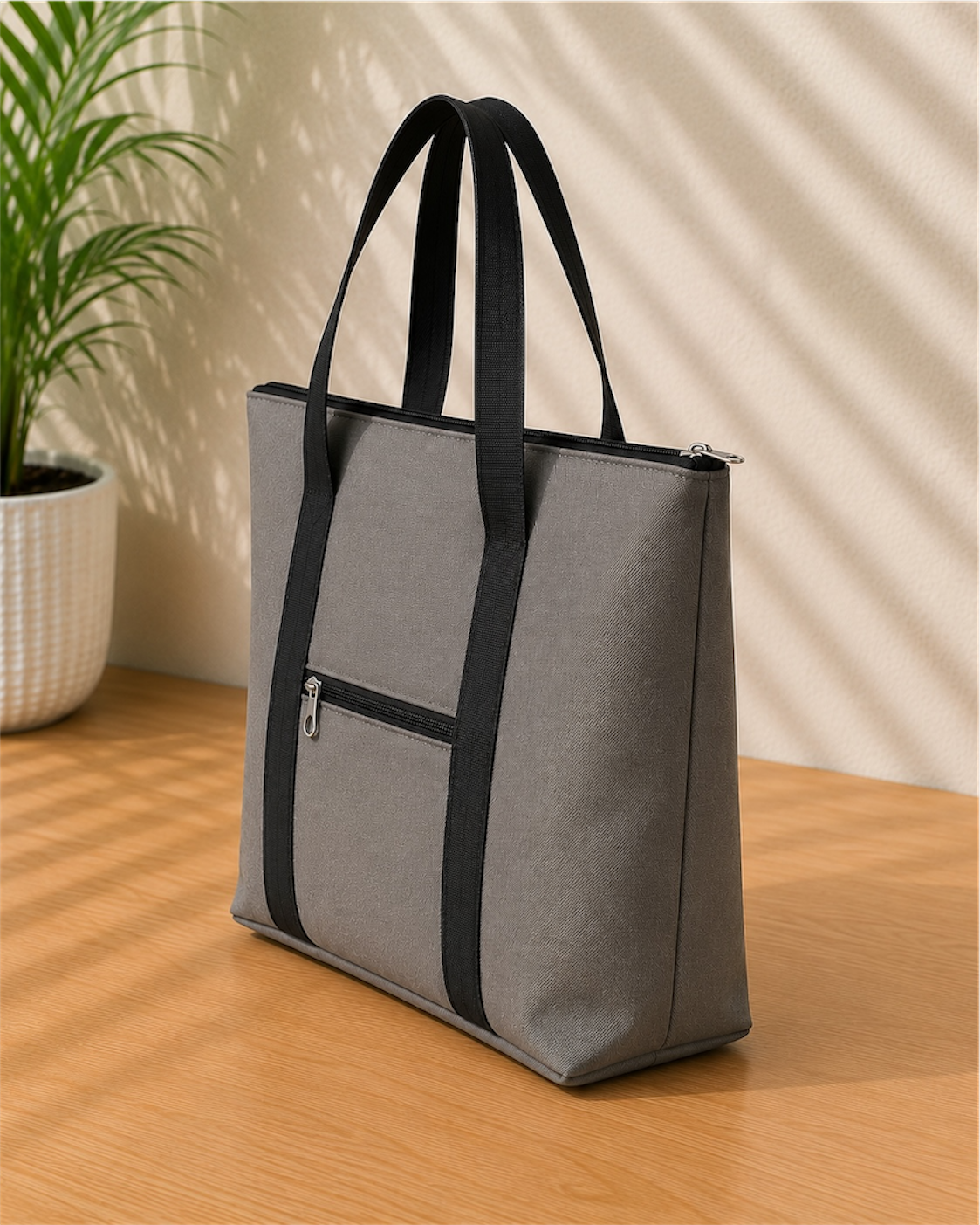Ash Grey– Handmade Durable & Lightweight Bags by Aunties Side