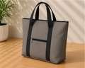 Ash Grey– Handmade Durable & Lightweight Bags by Aunties Side Front
