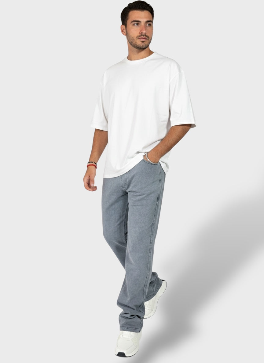 Ash Grey Men's Stretchable Track Pants & Pajamas