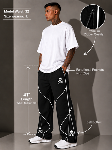 Premium All Seasons Black Daily Wear Pajamas