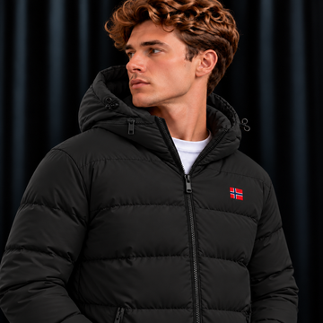 Premium Black-Men's Full Sleeve Jacket