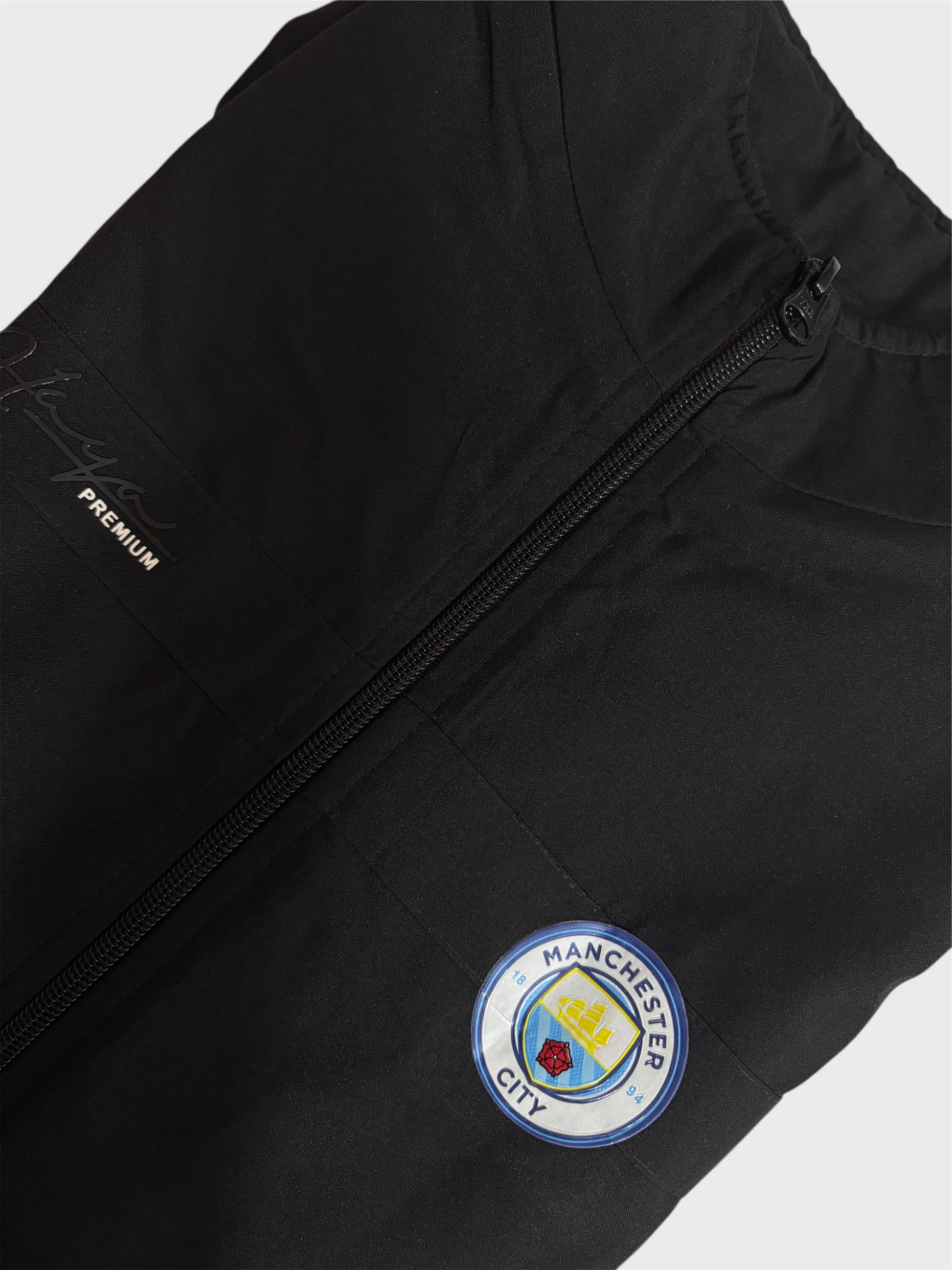 Black Mock Collar Winter Tracksuit for Men-Full Set