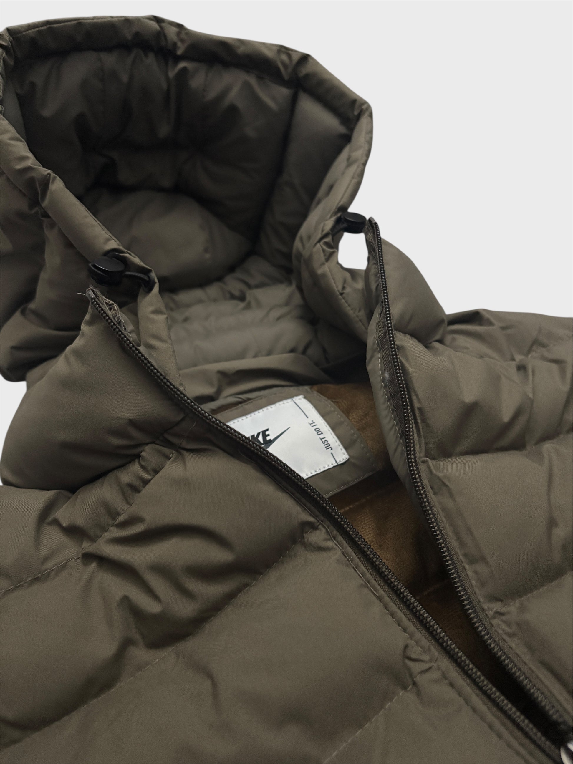 Brown-Men's Sleeveless Jacket