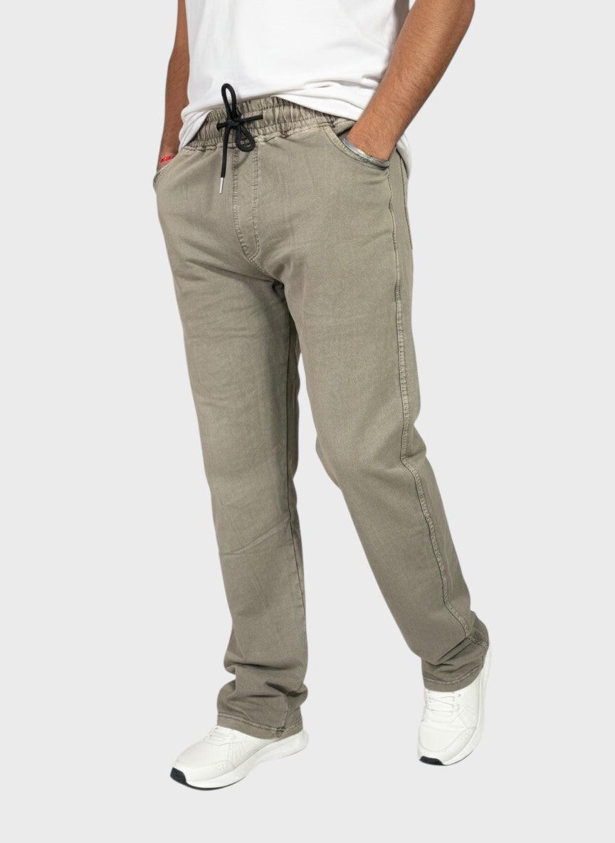 Brown Men's Stretchable Track Pants & Pajamas