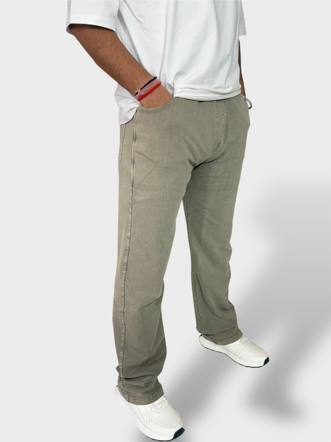Brown Men's Stretchable Track Pants & Pajamas