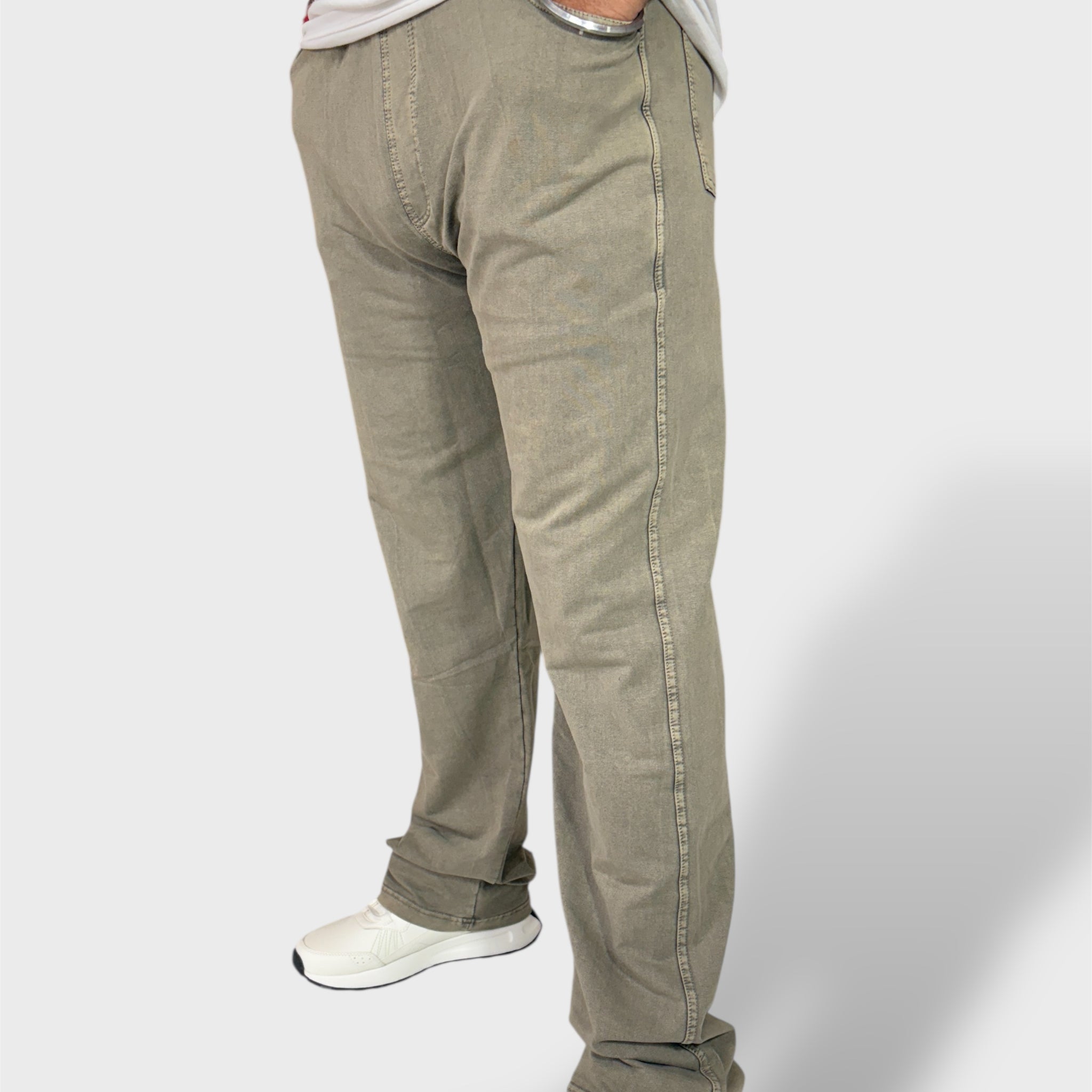Brown Men's Stretchable Track Pants & Pajamas