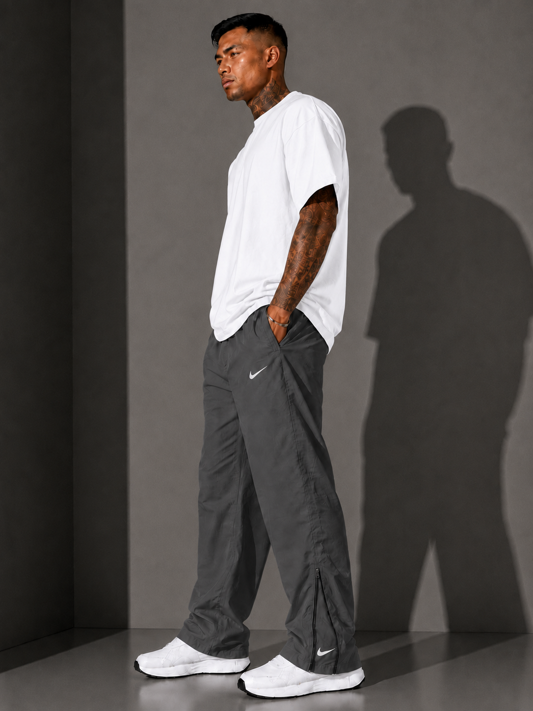 All Seasons Dark Grey Daily Wear Pajamas