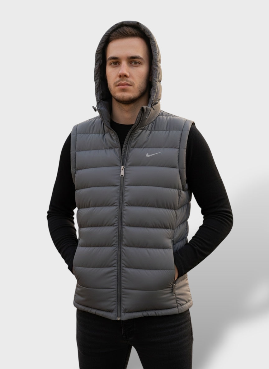 Dark Grey -Men's Sleeveless Jacket