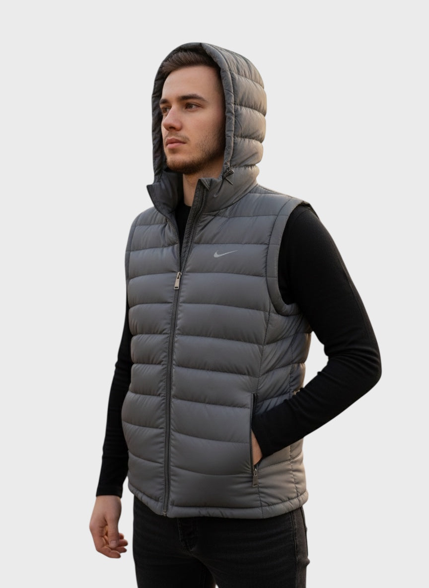 Dark Grey -Men's Sleeveless Jacket