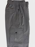 Dark Grey Cargo Pants For Men