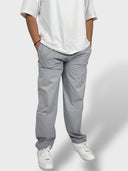 Dark Grey Daily Wear & Airport Travel Pajamas-Close Side