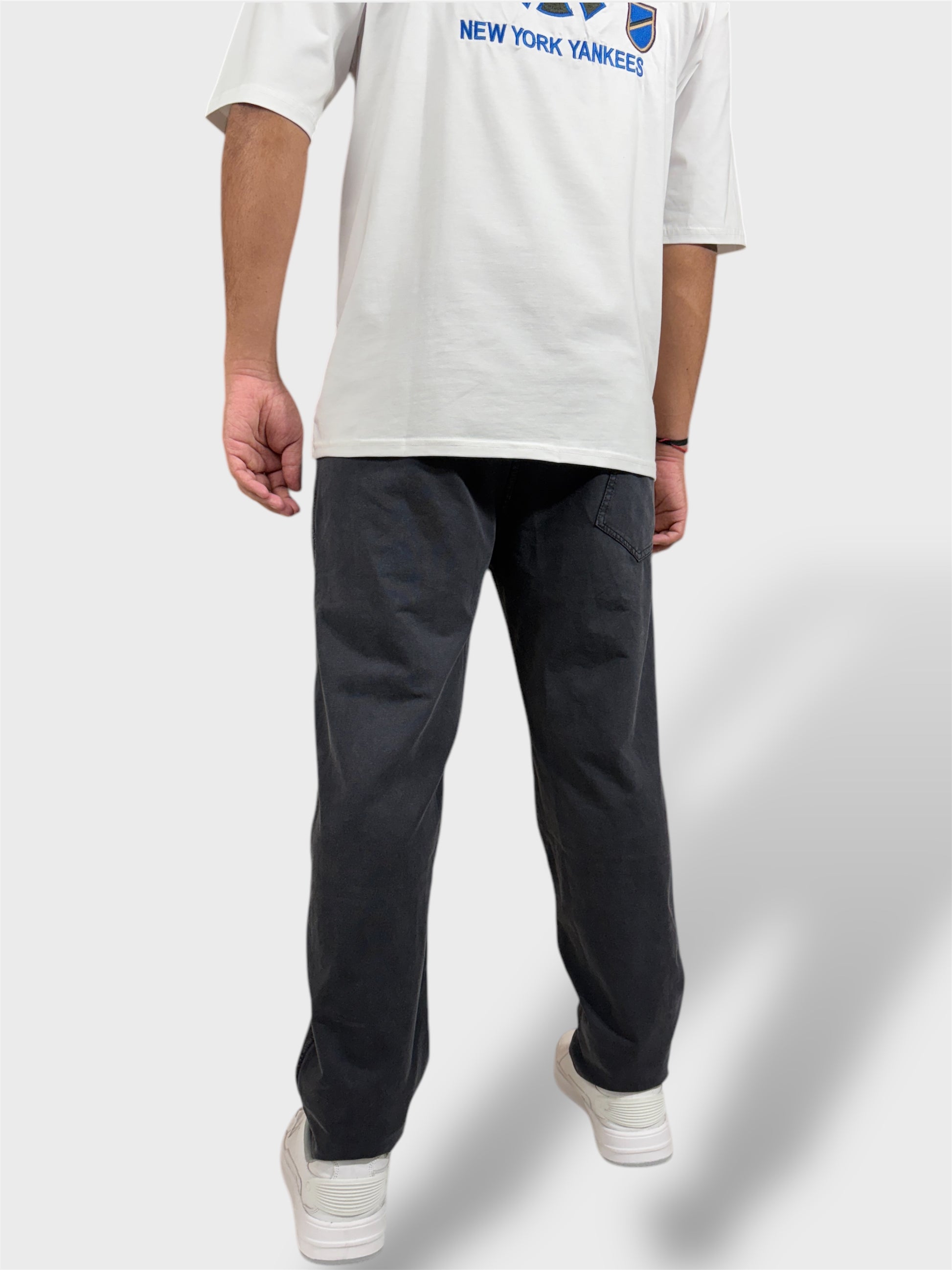 Dark Grey Men's Stretchable Track Pants & Pajamas