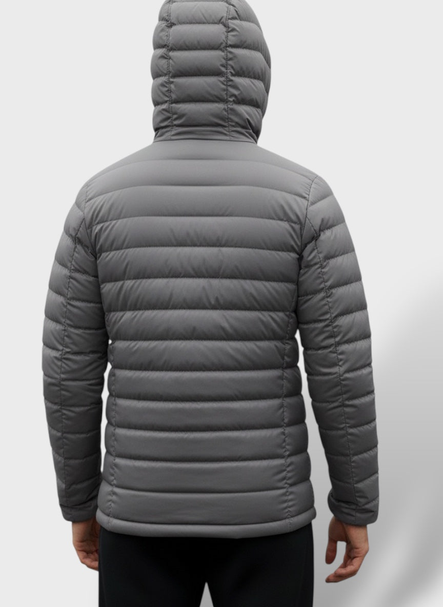 Grey-Men's Full Sleeve Jacket