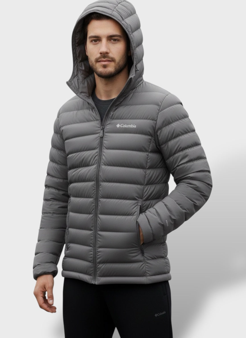 Grey-Men's Full Sleeve Jacket