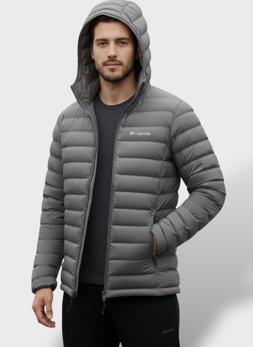 Grey-Men's Full Sleeve Jacket