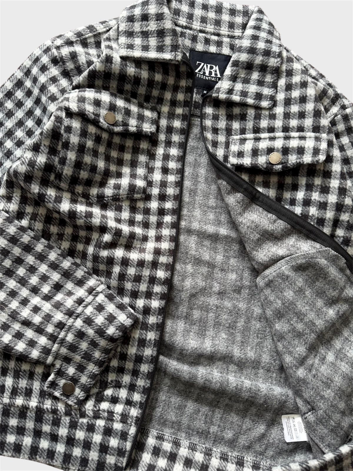 Grey Regular Fit Shacket For Men