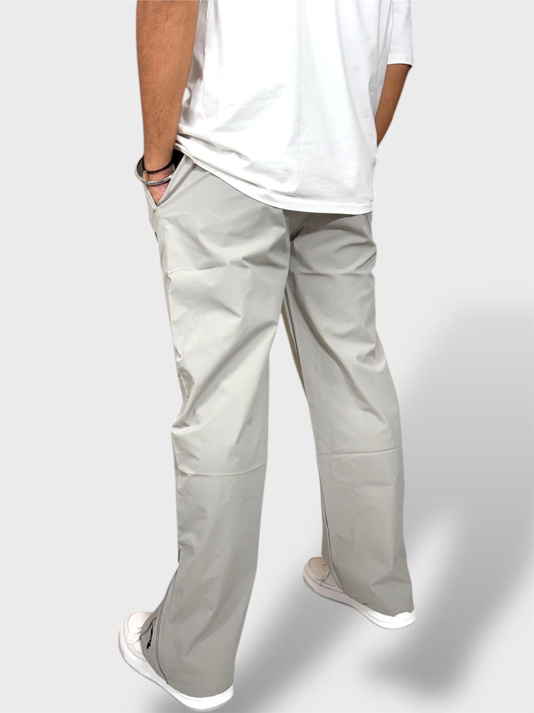 Light Weight-Grey Daily Wear & Airport Travel Pajamas Side