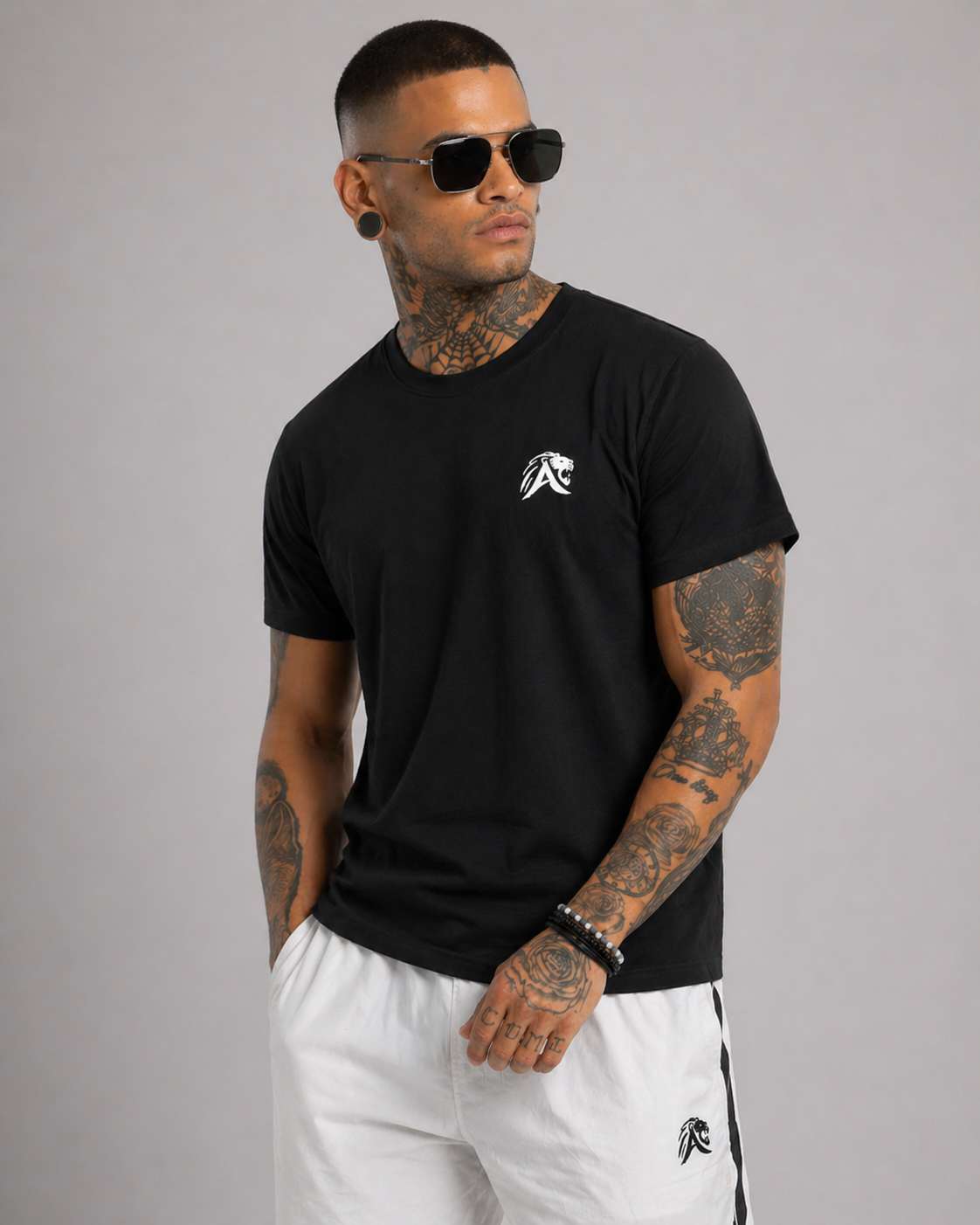 Lion-King  Black KingLine Tees