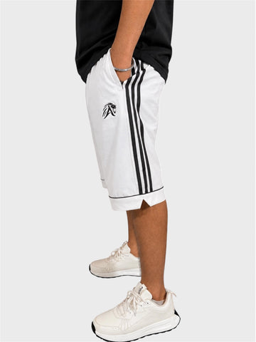 Lion-King White  KingLine Shorts
