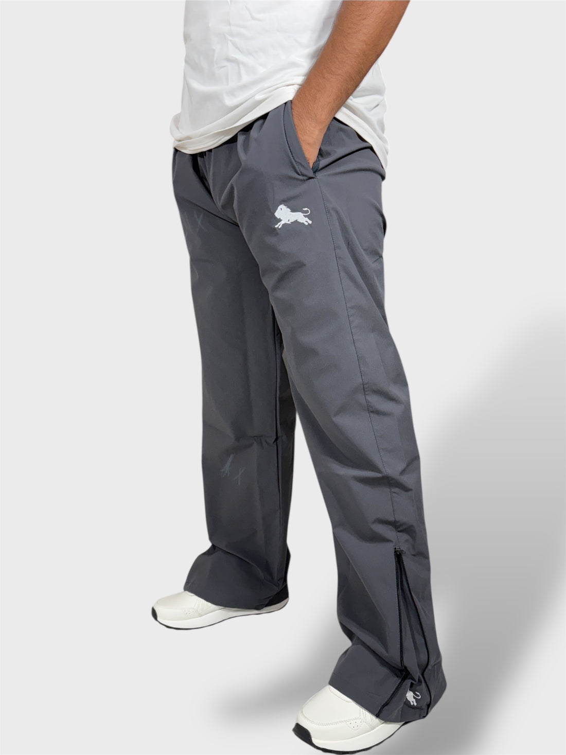 Lion King-Dark Grey  Daily Wear & Airport Travel Pajamas-Front