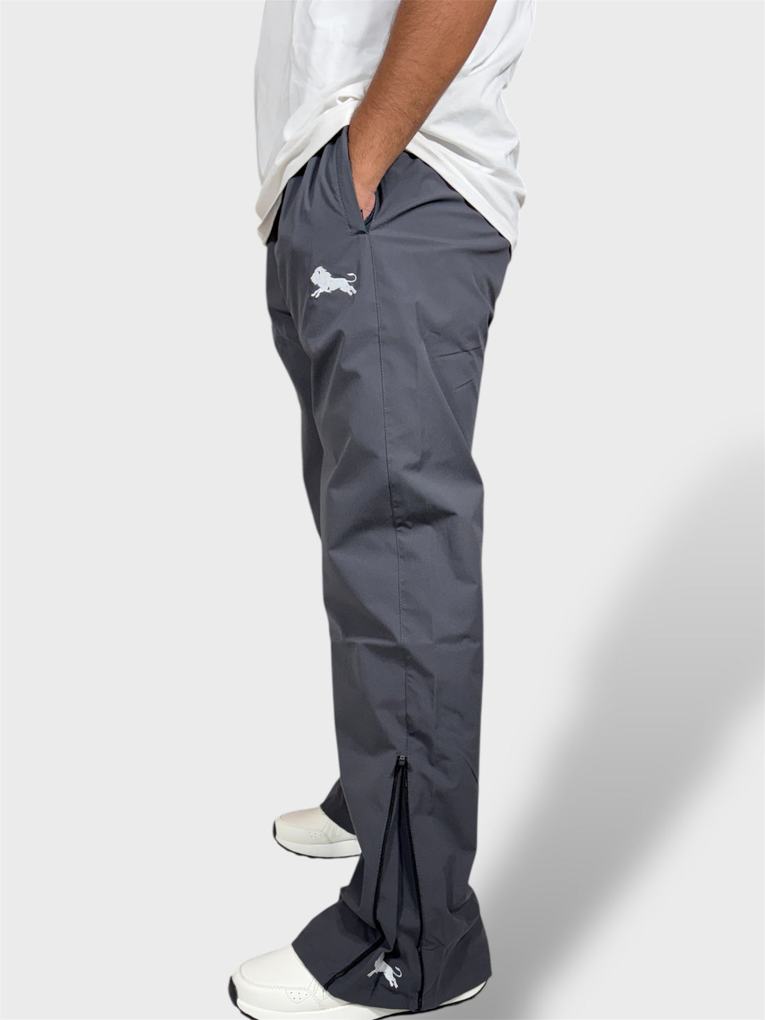 Lion King-Dark Grey  Daily Wear & Airport Travel Pajamas-Front