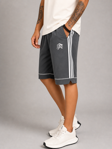 Lion King Ash Grey KingLine Sports/Gym Shorts