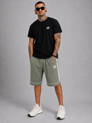 Lion King Dusty Olive KingLine Sports/Gym Shorts