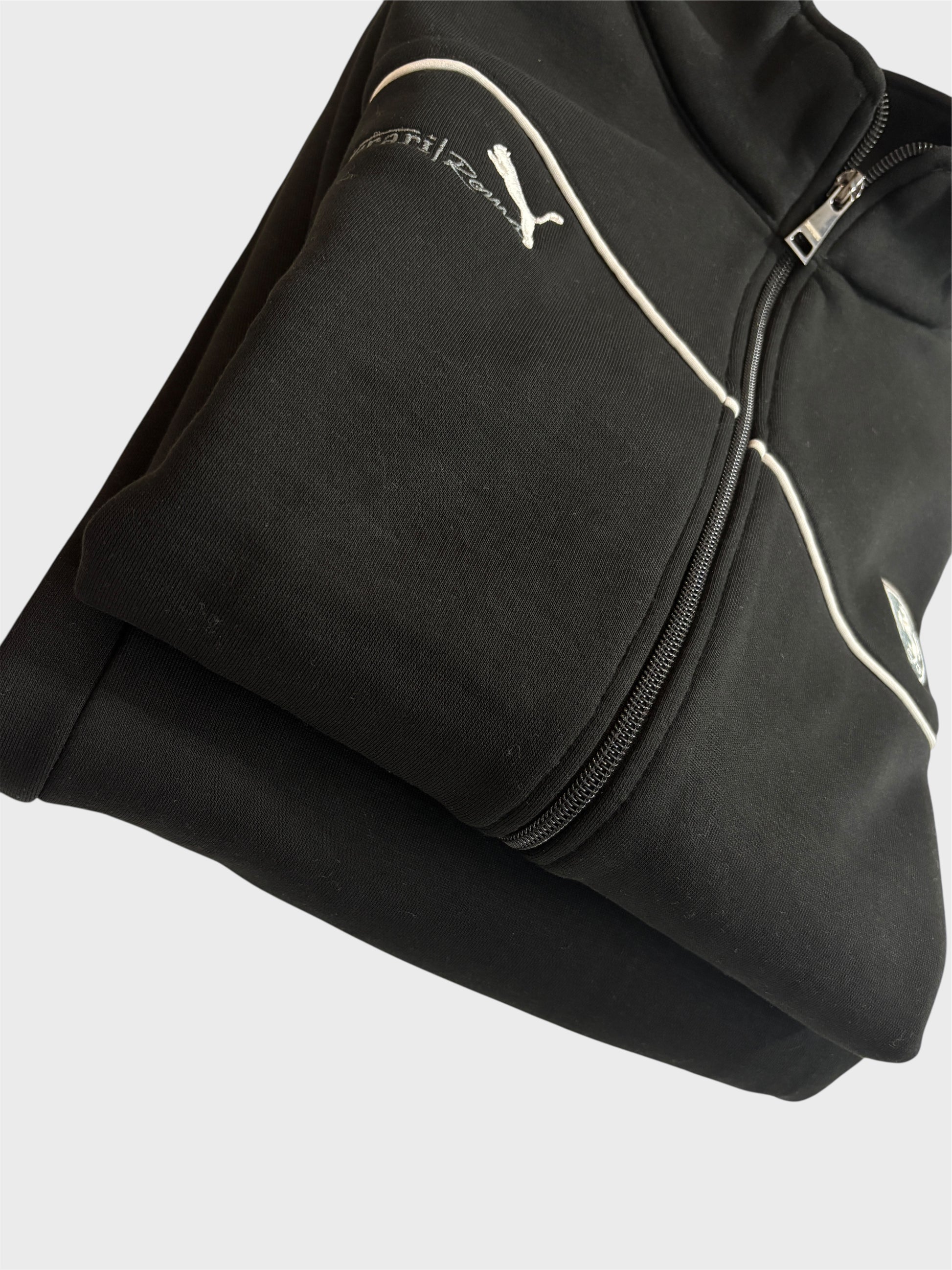 Men Regular Fit Black Track Suit -Stylish Full Set For Training
