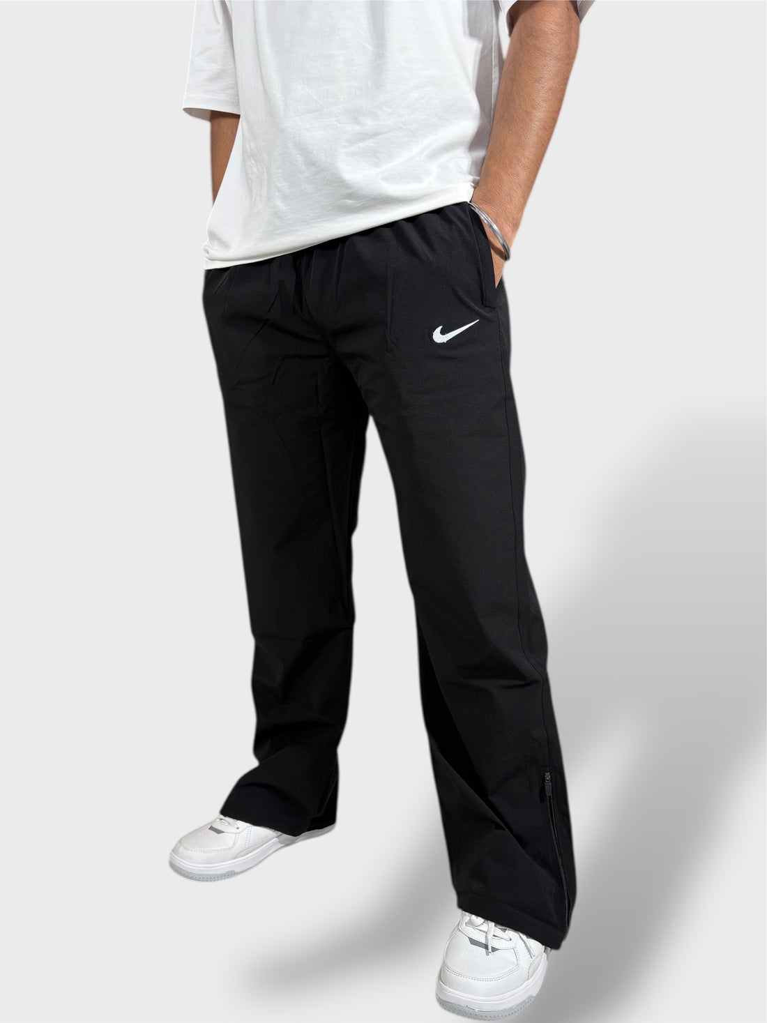 Spring Summer Black Daily Wear Pajamas