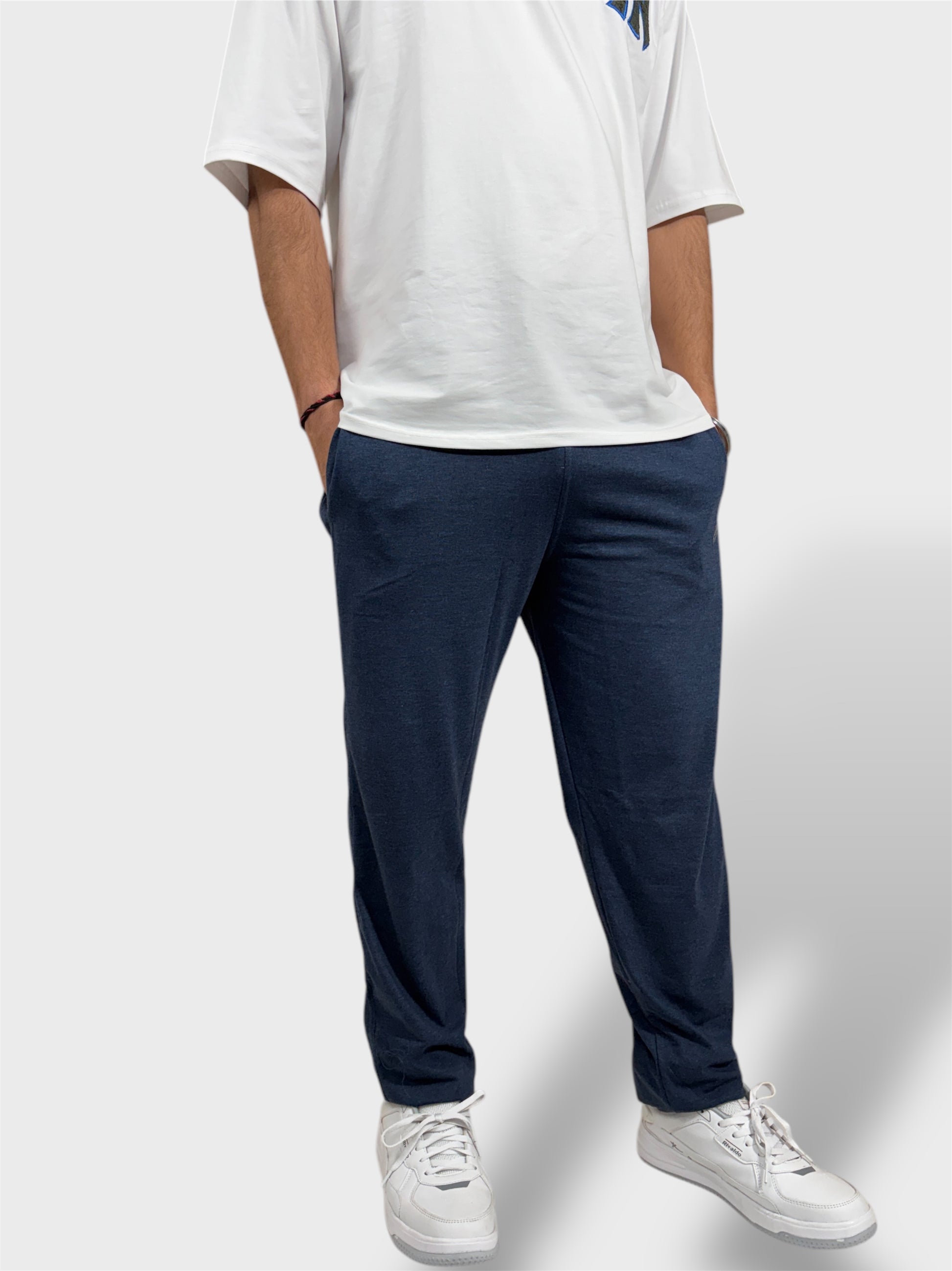 Navy Blue Nightwear Cotton Pajamas
