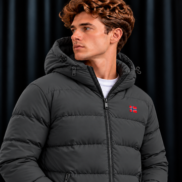 Premium Charcoal-Gray -Men's Full Sleeve Jacket