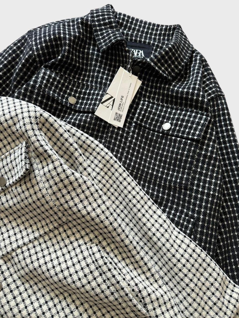 Black  Regular Fit Shacket For Men