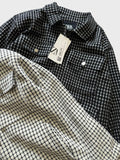 Off White Regular Fit Shacket For Men