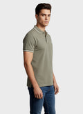 Olive Green-Sporty and Bold Polo T-Shirt For Men