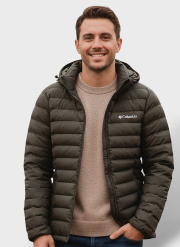 Olive Green-Men's Full Sleeve Jacket