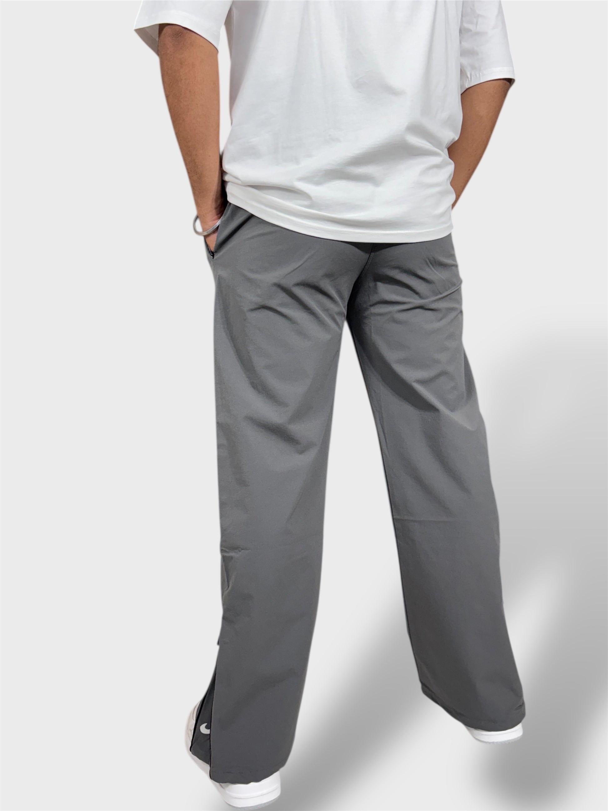 Spring Summer Dark Grey Daily Wear Pajamas