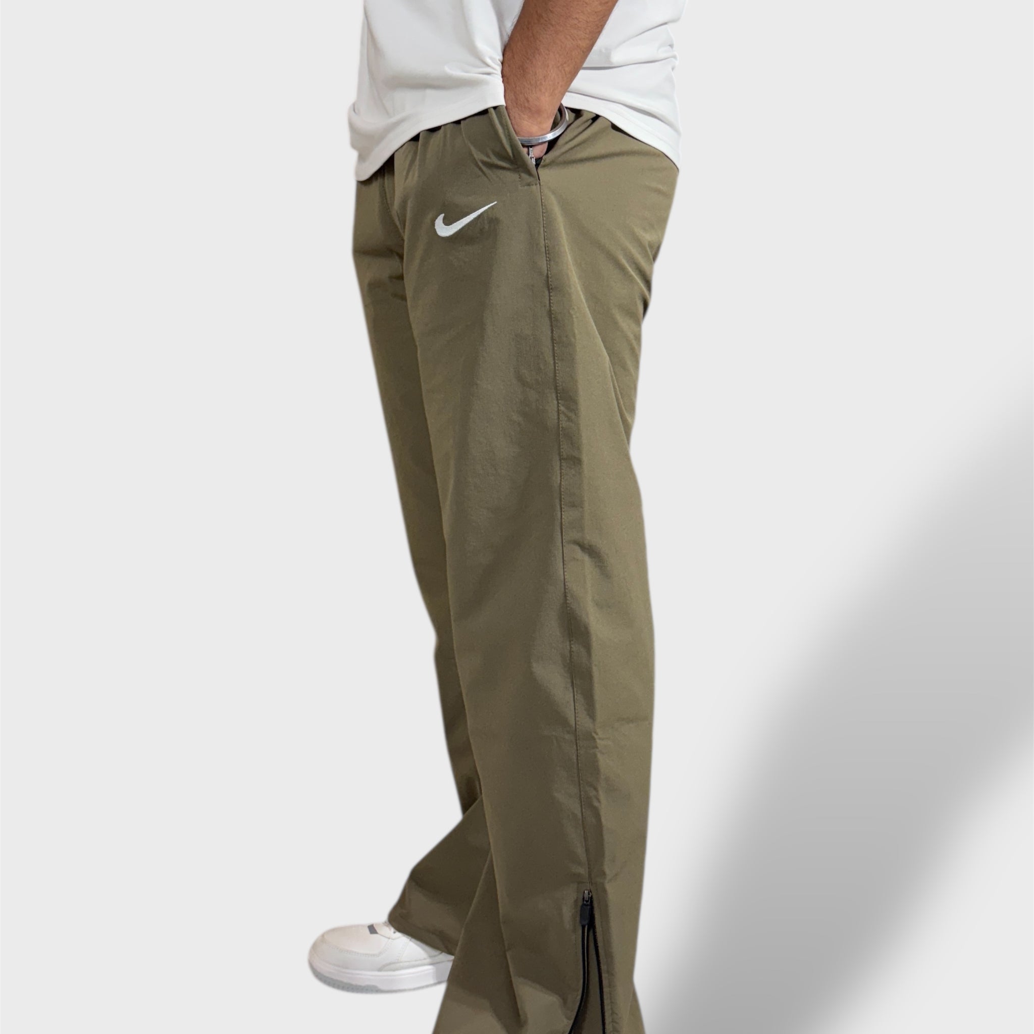 Spring Summer Olive Green Daily Wear Pajamas