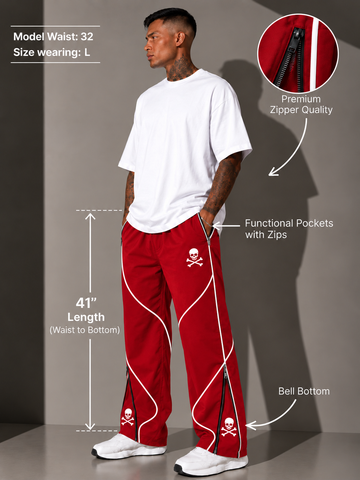 Premium All Seasons Red Daily Wear Pajamas