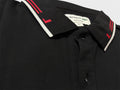 Sporty & Bold-Polo T-Shirt For Men-Black