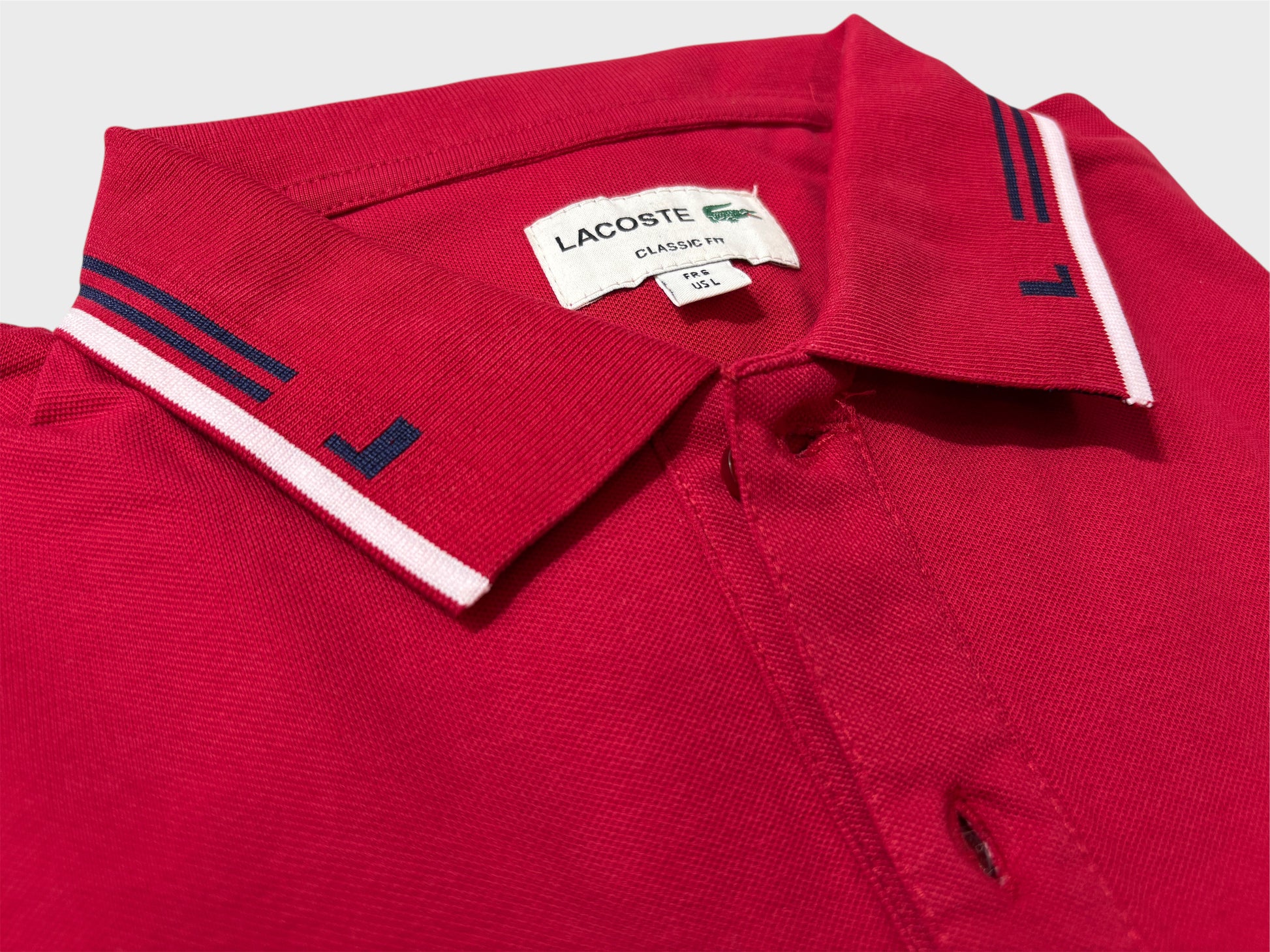 Sporty_Bold-Polo_T-Shirt_For_Men-Red Close
