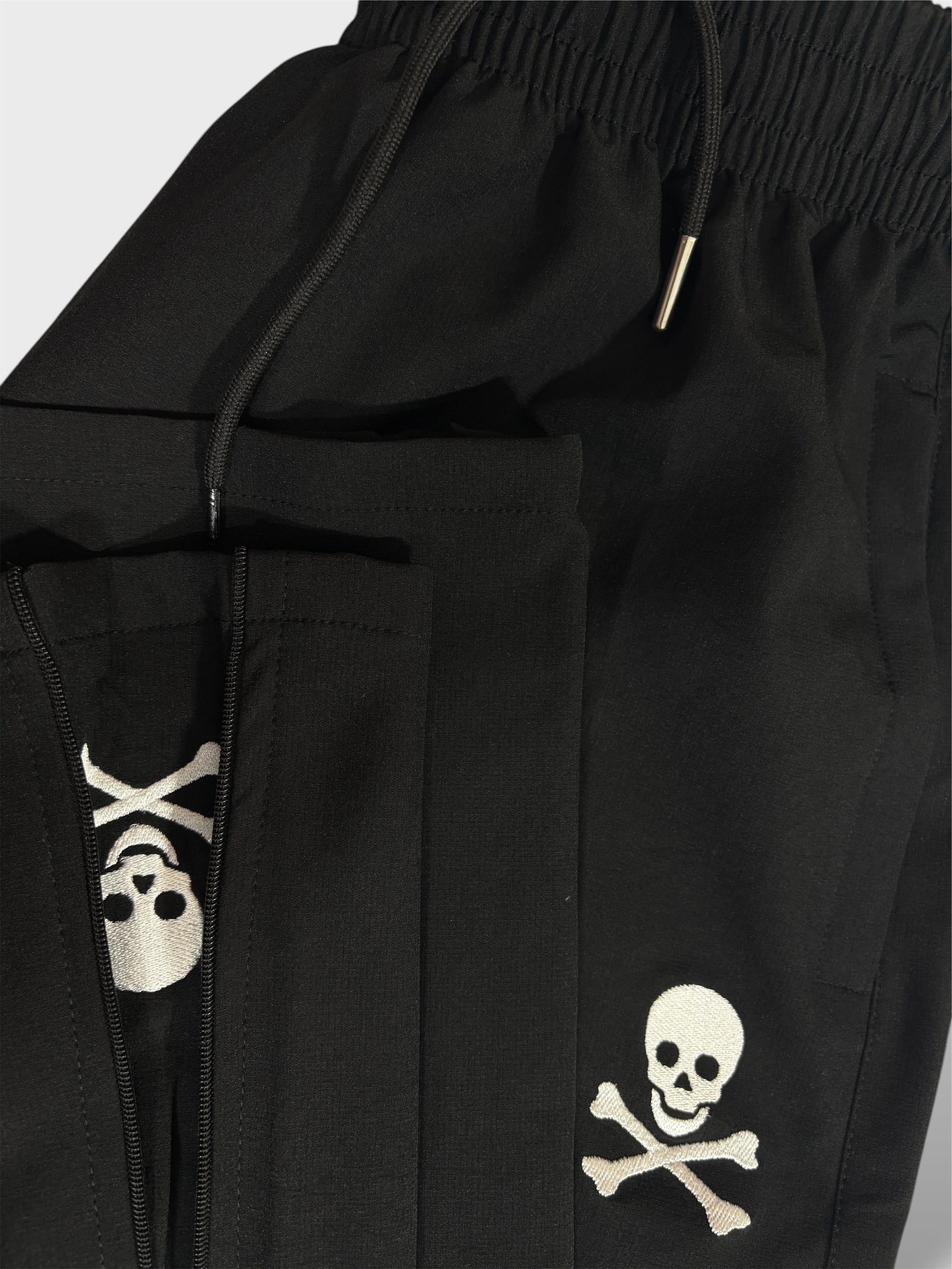 Spring Summer Grand Line Pirate Off Black Daily Wear Pajamas