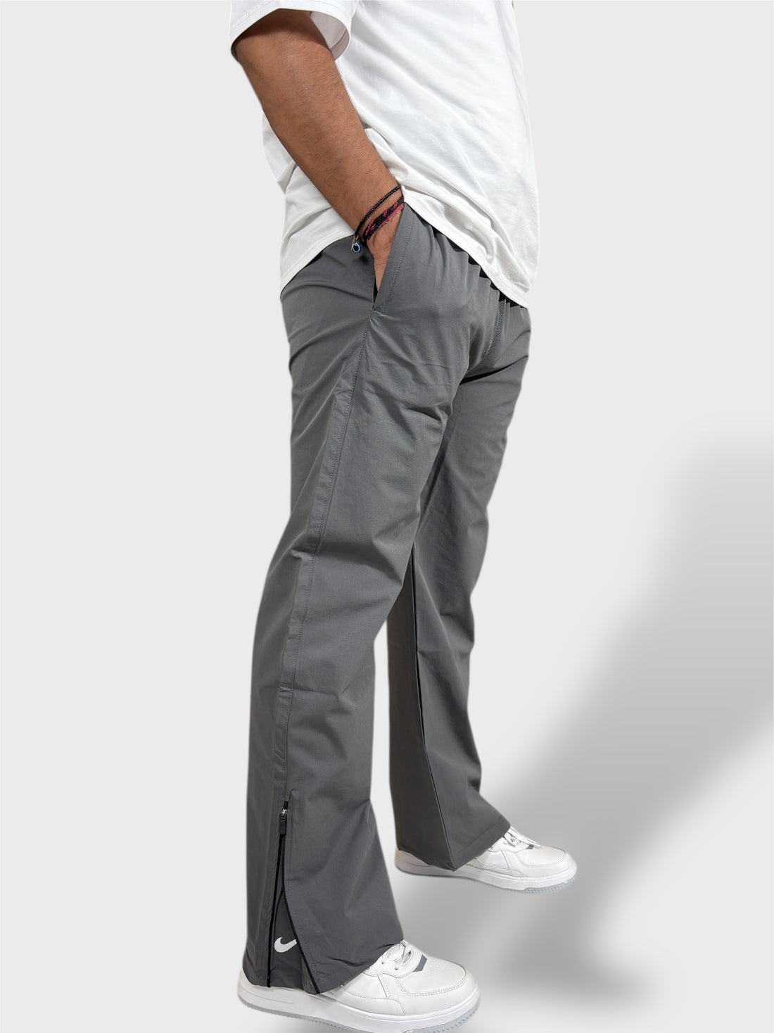 Spring Summer Dark Grey Daily Wear Pajamas