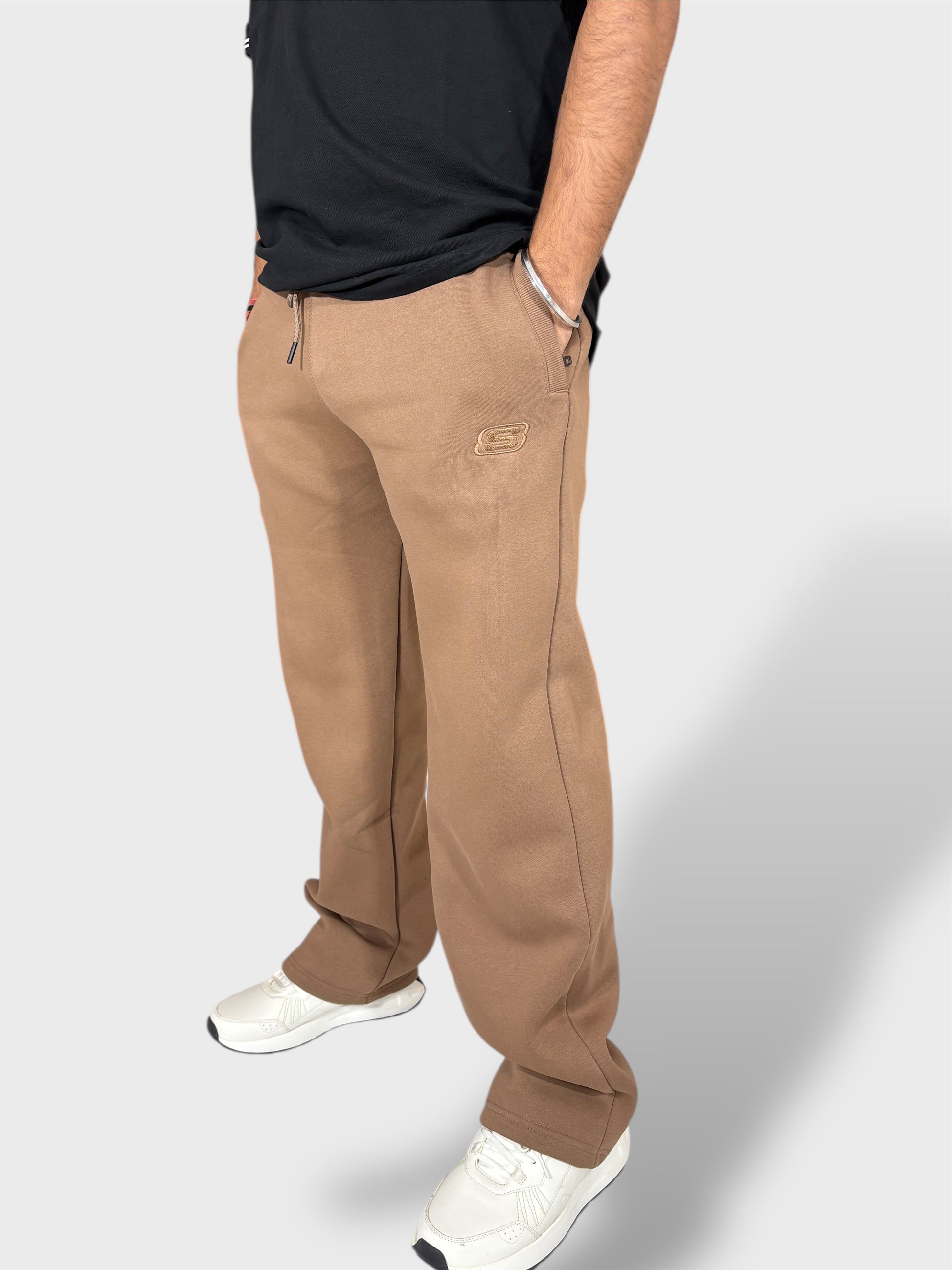 Winter Fleece Brown  Daily Wear  and Airport Travel Pajamas