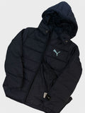 Winterwear-Highly Insulated Dark Navy Blue Winter Jacket for Kids