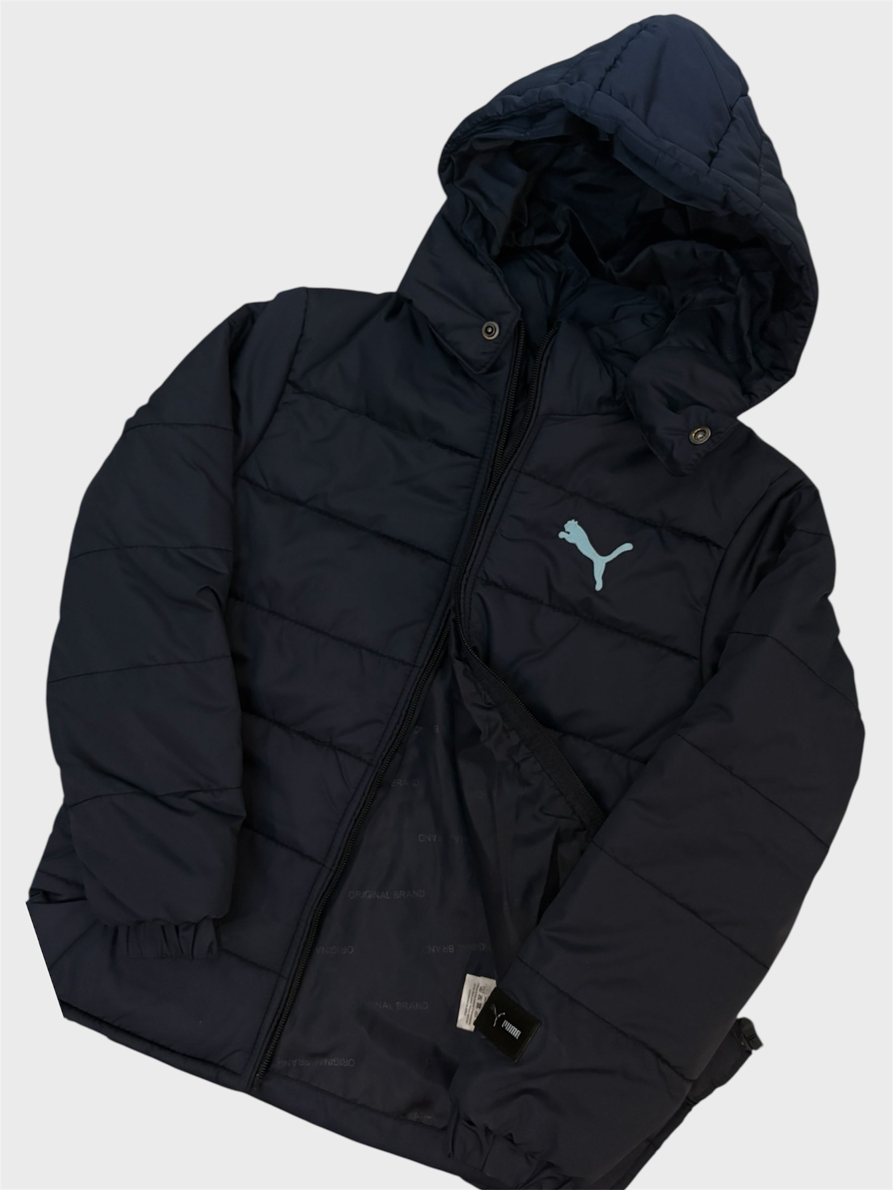 Winterwear-Highly Insulated Dark Navy Blue Winter Jacket for Kids