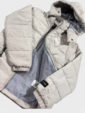 Winterwear-Highly Insulated Off-White Winter Jacket for Kids