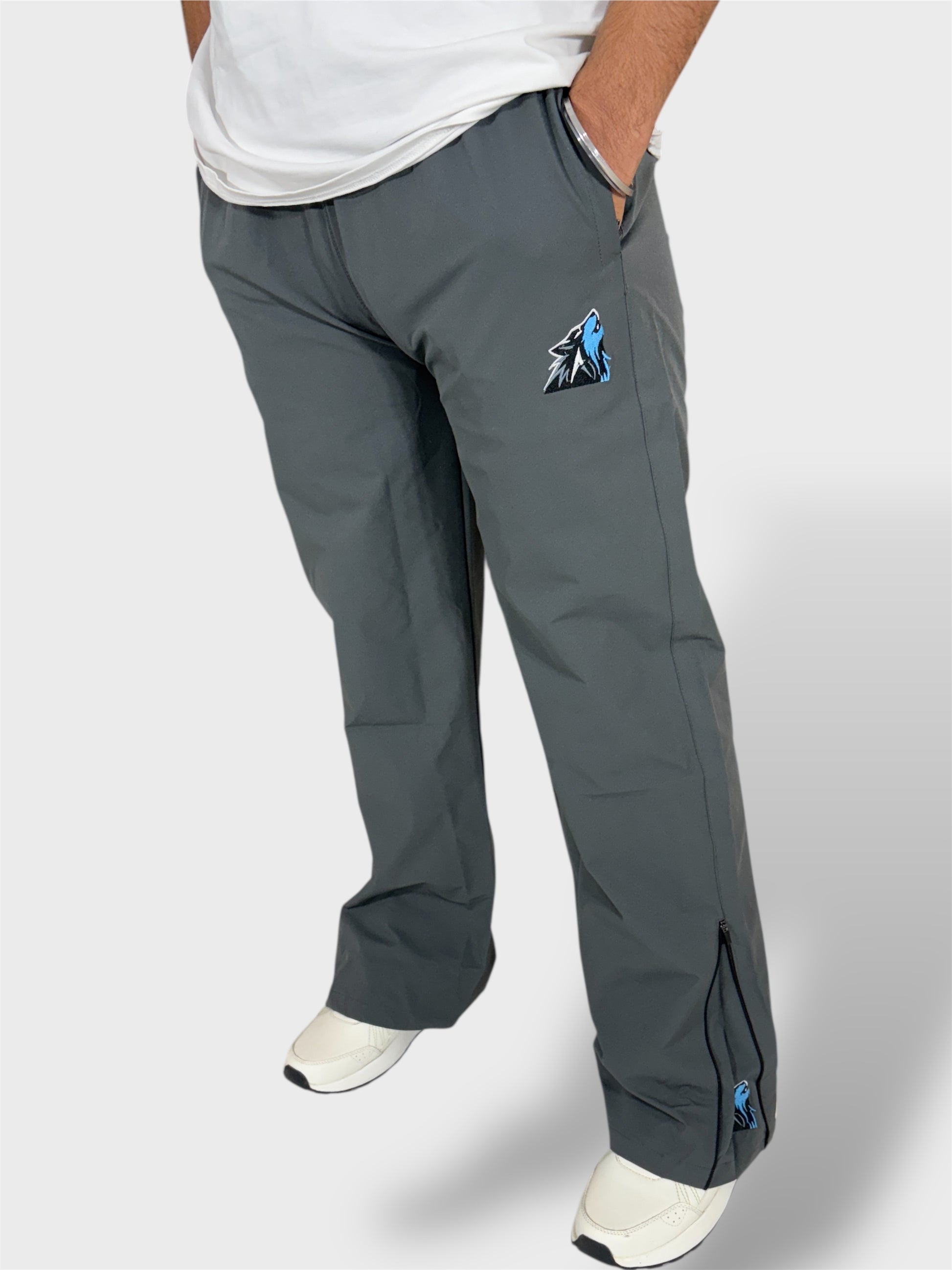 Wolf-Ing Dark Grey Daily Wear & Airport Travel Pajamas